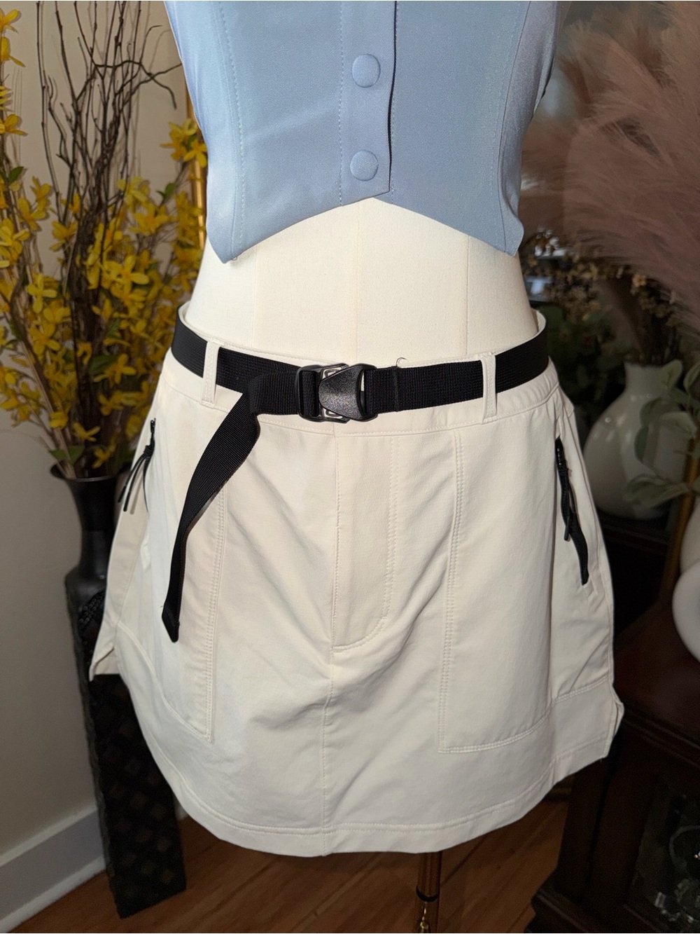 Outdoor Voices White RecTrek Skirt NWOT